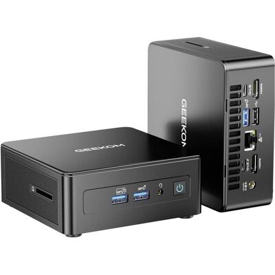Geekom Mini-PC HTPC Intel Core Ultra 9 Meteor Lake (1000 GB, 32 GB), PC, Schwarz Geekom Mini-PC HTPC Intel Core Ultra 9 Meteor Lake (1000 GB, 32 GB), PC, Schwarz