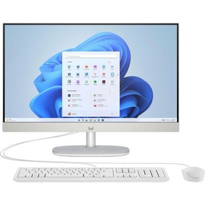 HP AIO 24-cr0000nc/24"" IPS FHD AG/Core i3-N300/8GB/512GB SSD/Intel Graphics/4xUSB/1xHDMI/RJ45/WI (512 GB, 8 GB, Intel Core i3-N300, Intel UHD Graphics), PC, Weiss HP AIO 24-cr0000nc/24"" IPS FHD AG/Core i3-N300/8GB/512GB SSD/Intel Graphics/4xUSB/1xHDMI/RJ45/WI (512 GB, 8 GB, Intel Core i3-N300, Intel UHD Graphics), PC, Weiss
