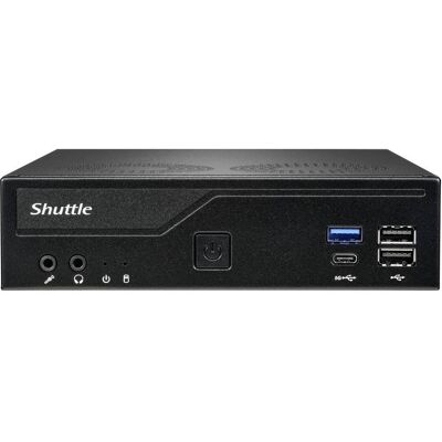 Shuttle Barebone slim DH610V2 Intel/DDR5/black, Barebone Shuttle Barebone slim DH610V2 Intel/DDR5/black, Barebone