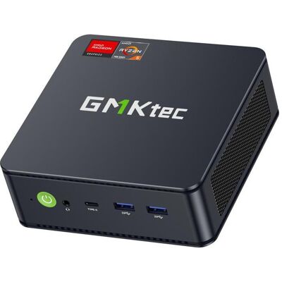 GMKtec M6 Ultra (512 GB, 16 GB, AMD Ryzen 5 7640HS), PC, Schwarz GMKtec M6 Ultra (512 GB, 16 GB, AMD Ryzen 5 7640HS), PC, Schwarz