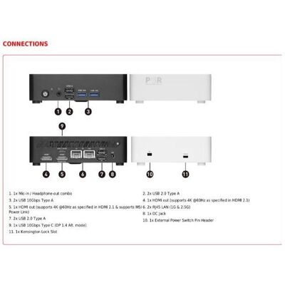 MSI CUBI NUC TWG-001BEU, Barebone MSI CUBI NUC TWG-001BEU, Barebone