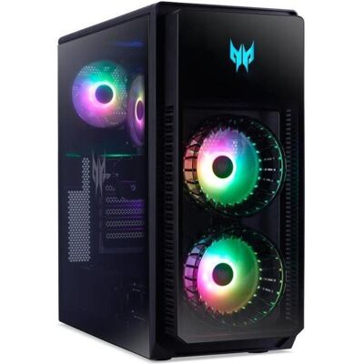 Acer Predator Orion 5000 (4000 GB, 64 GB, Intel Core Ultra 7 265F, GeForce RTX 5070), PC, Schwarz Acer Predator Orion 5000 (4000 GB, 64 GB, Intel Core Ultra 7 265F, GeForce RTX 5070), PC, Schwarz