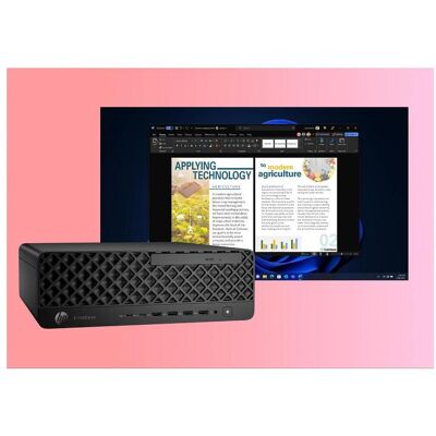 HP EliteDesk 8 SFF G1i AI (512 GB, 8 GB), PC, Schwarz HP EliteDesk 8 SFF G1i AI (512 GB, 8 GB), PC, Schwarz