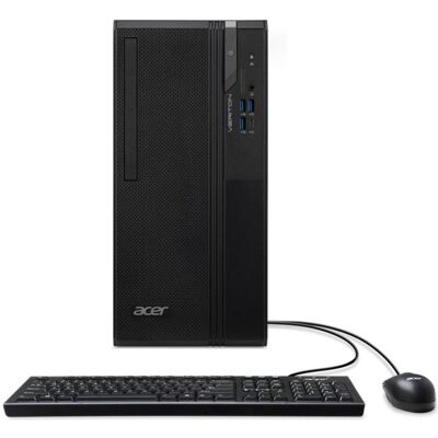 Acer PC Veriton VS2720G, i5-14400,8GB DDR5,512GB M.2 SSD,Wifi,DVD±RW,USB KB+mouse,W11P,300W,Black (512 GB, 8 GB, Intel Core i5-14400), PC, Schwarz Acer PC Veriton VS2720G, i5-14400,8GB DDR5,512GB M.2 SSD,Wifi,DVD±RW,USB KB+mouse,W11P,300W,Black (512 GB, 8 GB, Intel Core i5-14400), PC, Schwarz