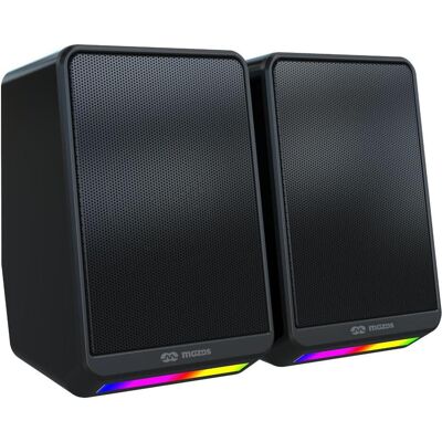 Mozo Mosaic MINI-S4 RGB computer speakers, PC Lautsprecher, Schwarz Mozo Mosaic MINI-S4 RGB computer speakers, PC Lautsprecher, Schwarz