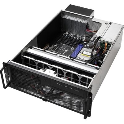 ASRock Barebone 4U Single Sockel SP5 4U4G-TURIN/HPR, Barebone ASRock Barebone 4U Single Sockel SP5 4U4G-TURIN/HPR, Barebone