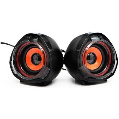 Logo Computer speakers with SPZ2 (QELLR002BN00), PC Lautsprecher, Orange Logo Computer speakers with SPZ2 (QELLR002BN00), PC Lautsprecher, Orange