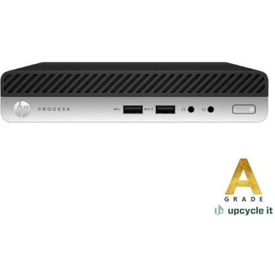 Upcycle it HP ProDesk 400 G4 DM (8 GB, 256 GB, A / Wie neu), PC Refurbished, Schwarz, Silber Upcycle it HP ProDesk 400 G4 DM (8 GB, 256 GB, A / Wie neu), PC Refurbished, Schwarz, Silber