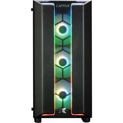 Captiva Advanced R94-063 (1000 GB, 32 GB, AMD Ryzen 7 5700X, GeForce RTX 5060 Ti), PC, Schwarz Captiva Advanced R94-063 (1000 GB, 32 GB, AMD Ryzen 7 5700X, GeForce RTX 5060 Ti), PC, Schwarz