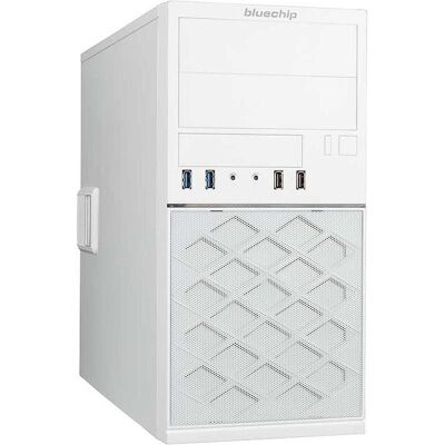 Bluechip BUSINESSline T3200 *white* (500 GB, 8 GB, Intel Core i3-14100), PC, Schwarz, Weiss Bluechip BUSINESSline T3200 *white* (500 GB, 8 GB, Intel Core i3-14100), PC, Schwarz, Weiss