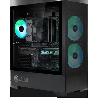 Joule Performance Gaming PC RTX5050 R5 32GB 2TB L1142988 (2000 GB, 32 GB, AMD Ryzen 5 5600X, GeForce RTX 5050), PC, Schwarz Joule Performance Gaming PC RTX5050 R5 32GB 2TB L1142988 (2000 GB, 32 GB, AMD Ryzen 5 5600X, GeForce RTX 5050), PC, Schwarz