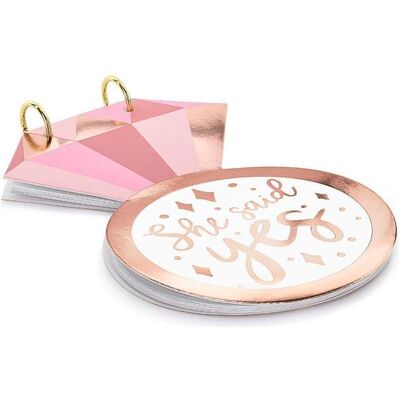 Partydeco Guest book - Ring, 17x27 cm (1 pkt / 1 pc.) (1 Stk.) Partydeco Guest book - Ring, 17x27 cm (1 pkt / 1 pc.) (1 Stk.)