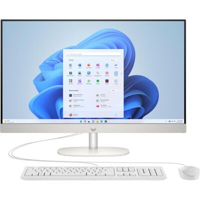 HP 27 inch All-in-One 27-cr1020nl PC (512 GB, 16 GB, Intel Core Ultra 5 125U), PC, Weiss HP 27 inch All-in-One 27-cr1020nl PC (512 GB, 16 GB, Intel Core Ultra 5 125U), PC, Weiss