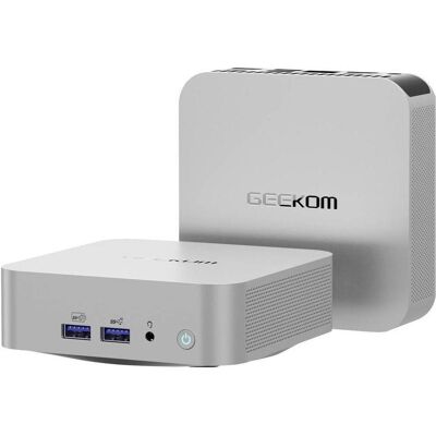 Geekom A7 (512 GB, 16 GB, AMD Ryzen 5 7535HS), PC, Silber, Schwarz Geekom A7 (512 GB, 16 GB, AMD Ryzen 5 7535HS), PC, Silber, Schwarz