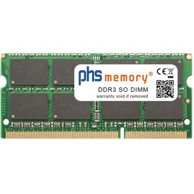PHS-memory - SP146617 - 4 GB - 204-Pin SO-DIMM - RAM-Modul PHS-memory - SP146617 - 4 GB - 204-Pin SO-DIMM - RAM-Modul