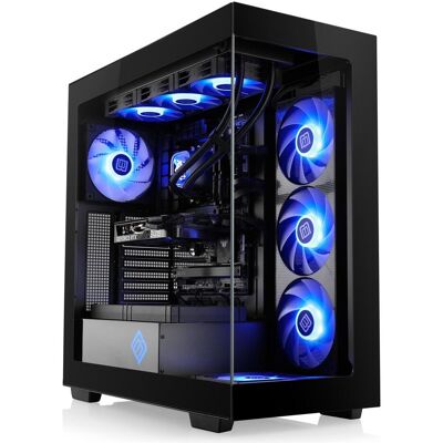 CSL Gaming PC M12170H (2000 GB, 64 GB, Intel Core Ultra 9 285K, GeForce RTX 5070 Ti), PC, Schwarz CSL Gaming PC M12170H (2000 GB, 64 GB, Intel Core Ultra 9 285K, GeForce RTX 5070 Ti), PC, Schwarz