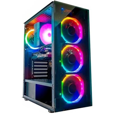 Intop Computer AMD Ryzen 5 500GB 16GB RTX3050 6GB (500 GB, 16 GB, AMD Ryzen 5 40), PC, Schwarz Intop Computer AMD Ryzen 5 500GB 16GB RTX3050 6GB (500 GB, 16 GB, AMD Ryzen 5 40), PC, Schwarz