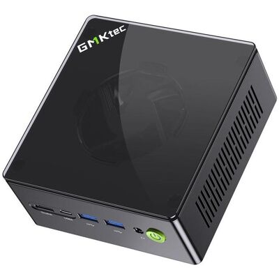 GMKtec K8 (1000 GB, 32 GB, AMD Ryzen 7 8845HS, Radeon 780M), PC, Schwarz GMKtec K8 (1000 GB, 32 GB, AMD Ryzen 7 8845HS, Radeon 780M), PC, Schwarz