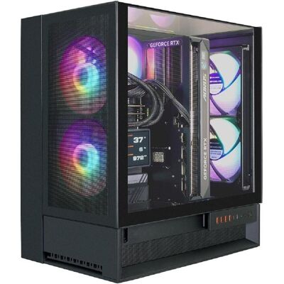 Hyrican COUGAR OmnyX BK 8073 Ryzen 9 9950X3D WAK 32GB/2TB SSD RTX 5090 Win11 (2000 GB, 32 GB, AMD Ryzen 9 9950X3D, GeForce RTX 5090), PC, Schwarz Hyrican COUGAR OmnyX BK 8073 Ryzen 9 9950X3D WAK 32GB/2TB SSD RTX 5090 Win11 (2000 GB, 32 GB, AMD Ryzen 9 9950X3D, GeForce RTX 5090), PC, Schwarz