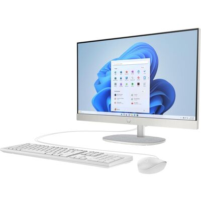 HP All-in-One Touch PC 24-cr0117ng (512 GB, 8 GB, Intel Core i3-N300), PC, Weiss HP All-in-One Touch PC 24-cr0117ng (512 GB, 8 GB, Intel Core i3-N300), PC, Weiss