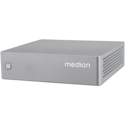Medion S06 Mini PC (512 GB, 8 GB, Intel Core i3-1315U, Intel UHD Graphics), PC, Grau Medion S06 Mini PC (512 GB, 8 GB, Intel Core i3-1315U, Intel UHD Graphics), PC, Grau