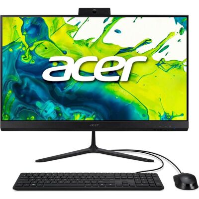 Acer Aspire/C24-2G LUBC5120U 65W/23.8"/FHD/5-120U/8GB/512GB/Intel int/W11H/Black/1R (512 GB, 8 GB, Intel Core M5, Intel Iris Graphics, Intel UHD Graphics), PC, Schwarz Acer Aspire/C24-2G LUBC5120U 65W/23.8"/FHD/5-120U/8GB/512GB/Intel int/W11H/Black/1R (512 GB, 8 GB, Intel Core M5, Intel Iris Graphics, Intel UHD Graphics), PC, Schwarz