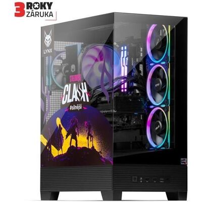 LYNX Streamers Clash Ryzen 7 7800X3D 32GB 1TB SSD NVMe RX 9070 16G W11 Home (1000 GB, 32 GB, AMD Ryzen 7 7800X3D, Radeon RX 9070 XT), PC LYNX Streamers Clash Ryzen 7 7800X3D 32GB 1TB SSD NVMe RX 9070 16G W11 Home (1000 GB, 32 GB, AMD Ryzen 7 7800X3D, Radeon RX 9070 XT), PC