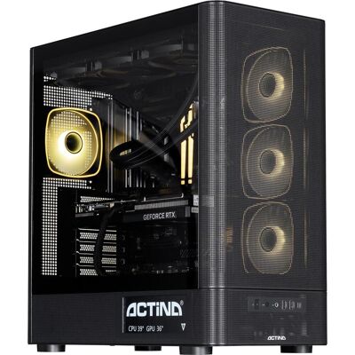 Actina . Gaming GameOn (2000 GB, 32 GB), PC, Schwarz Actina . Gaming GameOn (2000 GB, 32 GB), PC, Schwarz