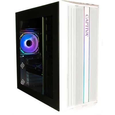 Captiva Advanced Gaming I98-671 Core i5 RTX 5060 Ti (500 GB, 8 GB, Intel Core i5-14400F, GeForce RTX 5060 Ti), PC, Weiss Captiva Advanced Gaming I98-671 Core i5 RTX 5060 Ti (500 GB, 8 GB, Intel Core i5-14400F, GeForce RTX 5060 Ti), PC, Weiss
