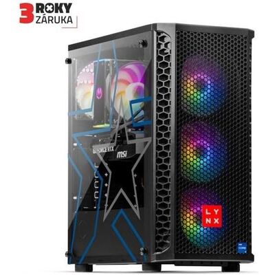 LYNX eSuba Ultra i5 14400F 32GB 1TB SSD NVMe RTX 5070 12G W11 Home (1000 GB, 32 GB, GeForce RTX 5070), PC, Schwarz LYNX eSuba Ultra i5 14400F 32GB 1TB SSD NVMe RTX 5070 12G W11 Home (1000 GB, 32 GB, GeForce RTX 5070), PC, Schwarz