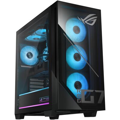 Asus ROG G700 GM700TZ-R8700F136W (1000 GB, 32 GB, AMD Ryzen 7 8700F, GeForce RTX 5060), PC, Schwarz Asus ROG G700 GM700TZ-R8700F136W (1000 GB, 32 GB, AMD Ryzen 7 8700F, GeForce RTX 5060), PC, Schwarz