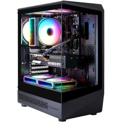Hyrican Vista COC 7770 AMD Ryzen 7 5700X, 32GB RAM, 1TB M.2 SSD, NVIDIA GeForce RTX 5060 Ti (16GB GD (1000 GB, 32 GB, AMD Ryzen 7 5700X, GeForce RTX 5060 Ti), PC, Schwarz Hyrican Vista COC 7770 AMD Ryzen 7 5700X, 32GB RAM, 1TB M.2 SSD, NVIDIA GeForce RTX 5060 Ti (16GB GD (1000 GB, 32 GB, AMD Ryzen 7 5700X, GeForce RTX 5060 Ti), PC, Schwarz