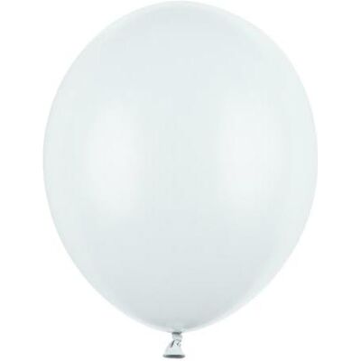Partydeco Strong Balloons 27 cm, Pastel Light Misty Blue (1 pkt / 10 pc.) (10x) Partydeco Strong Balloons 27 cm, Pastel Light Misty Blue (1 pkt / 10 pc.) (10x)
