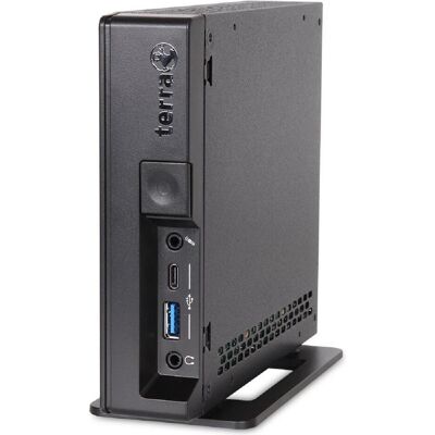 Terra " PC-Mini 3540 Fanless" (120 GB, 30 GB, Intel UHD Graphics), PC, Schwarz, Grau Terra " PC-Mini 3540 Fanless" (120 GB, 30 GB, Intel UHD Graphics), PC, Schwarz, Grau