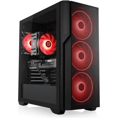 CSL Gaming PC M13040H (2000 GB, 64 GB, AMD Ryzen 7 7800X3D, GeForce RTX 5070), PC, Schwarz CSL Gaming PC M13040H (2000 GB, 64 GB, AMD Ryzen 7 7800X3D, GeForce RTX 5070), PC, Schwarz
