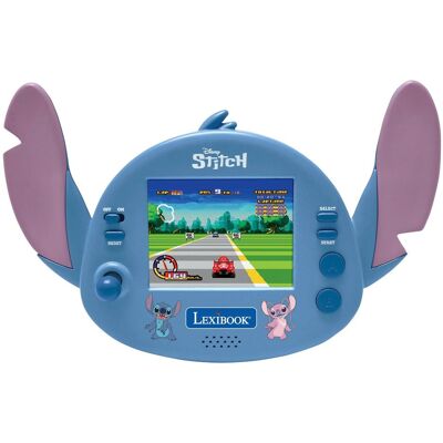 Lexibook - Disney Stitch Cyber Arcade Motion console (JL3180D), Retro Gaming, Violett, Blau Lexibook - Disney Stitch Cyber Arcade Motion console (JL3180D), Retro Gaming, Violett, Blau