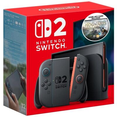 Nintendo Switch 2 + Hogwarts Legacy, Spielkonsole, Blau, Rot, Schwarz Nintendo Switch 2 + Hogwarts Legacy, Spielkonsole, Blau, Rot, Schwarz