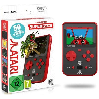 Blaze Super Pocket - Atari Edition, Retro Gaming, Rot, Schwarz Blaze Super Pocket - Atari Edition, Retro Gaming, Rot, Schwarz