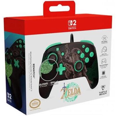 Turtle Beach Rematch Kabelloser Controller - Nintendo Switch 2 (Switch, Switch 2, Switch Lite, Switch OLED), Gaming Controller, Mehrfarbig Turtle Beach Rematch Kabelloser Controller - Nintendo Switch 2 (Switch, Switch 2, Switch Lite, Switch OLED), Gaming Controller, Mehrfarbig