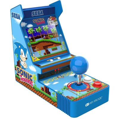MyArcade Joystick Player 6,8â Sonic The Hedgehog Portable Retro Arcade, Retro Gaming, Blau, Mehrfarbig MyArcade Joystick Player 6,8â Sonic The Hedgehog Portable Retro Arcade, Retro Gaming, Blau, Mehrfarbig