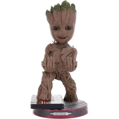 Exquisite Gaming Marvel Comics: Smiley Groot - Cable Guy, Gaming Controller Zubehör, Braun Exquisite Gaming Marvel Comics: Smiley Groot - Cable Guy, Gaming Controller Zubehör, Braun