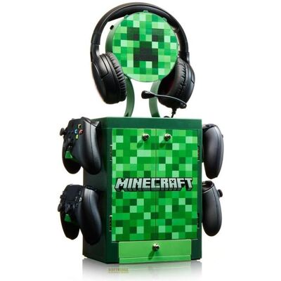Numskull Minecraft Locker (PS5), Gaming Controller Zubehör, Grün Numskull Minecraft Locker (PS5), Gaming Controller Zubehör, Grün