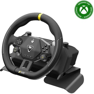 Turtle Beach Racer - Wireless Wheel (Windows, Xbox One S, Xbox One X, Xbox Series S, Xbox Series X), Gaming Controller, Schwarz Turtle Beach Racer - Wireless Wheel (Windows, Xbox One S, Xbox One X, Xbox Series S, Xbox Series X), Gaming Controller, Schwarz
