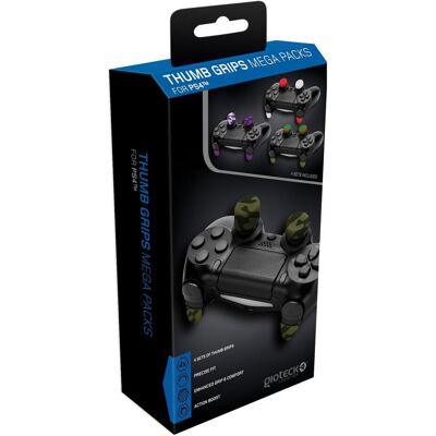 Gioteck Scharfschützen-Daumen-Griffe für PS4 (PS4), Gaming Controller Zubehör, Mehrfarbig Gioteck Scharfschützen-Daumen-Griffe für PS4 (PS4), Gaming Controller Zubehör, Mehrfarbig