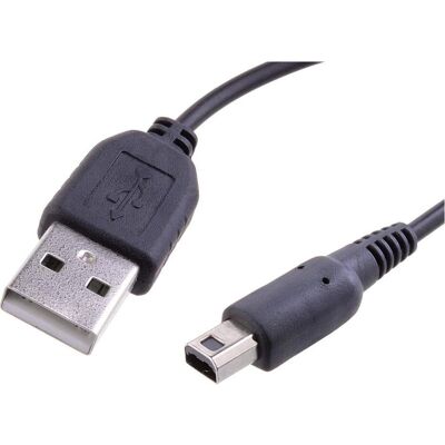 Avacom Nabíjecí USB kabel pro Nintendo 3DS s konektorem 3DS (120cm) (DSi XL), Weiteres Gaming Zubehör, Schwarz Avacom Nabíjecí USB kabel pro Nintendo 3DS s konektorem 3DS (120cm) (DSi XL), Weiteres Gaming Zubehör, Schwarz