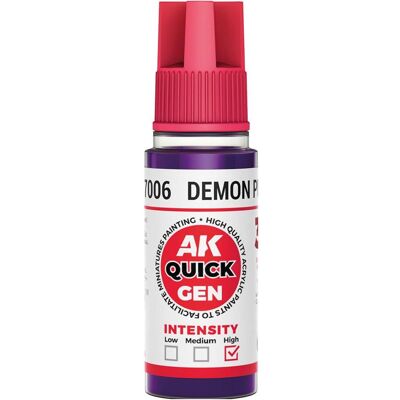 AK Interactive Pot de Quick Gen - Demon Purple (18 ml), Weiteres Gaming Zubehör, Violett AK Interactive Pot de Quick Gen - Demon Purple (18 ml), Weiteres Gaming Zubehör, Violett