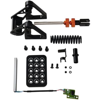 Asetek SimSports La Prima Clutch Upgrade Kit (PC), Gaming Controller Zubehör, Schwarz, Orange, Silber Asetek SimSports La Prima Clutch Upgrade Kit (PC), Gaming Controller Zubehör, Schwarz, Orange, Silber