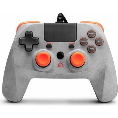 Snakebyte Gamepad 4S grau/orange (PS4), Gaming Controller, Grau Snakebyte Gamepad 4S grau/orange (PS4), Gaming Controller, Grau