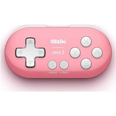8bitdo Zero 2 (Android, Mac, PC, Switch), Gaming Controller, Pink 8bitdo Zero 2 (Android, Mac, PC, Switch), Gaming Controller, Pink