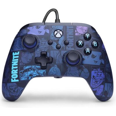 PowerA ADVANTAGE - Wired Controller (Xbox One S, Xbox Series X), Gaming Controller, Blau PowerA ADVANTAGE - Wired Controller (Xbox One S, Xbox Series X), Gaming Controller, Blau